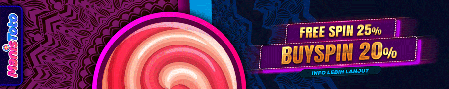 EVENT BONUS EXTRA FREE SPIN 25% & BUYSPIN 20%